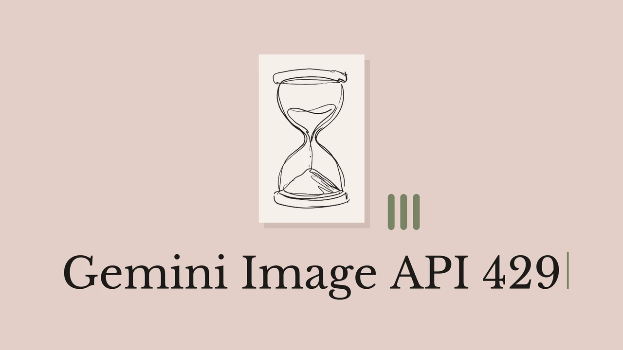 Gemini image API 429: check a free-tier limit of 0