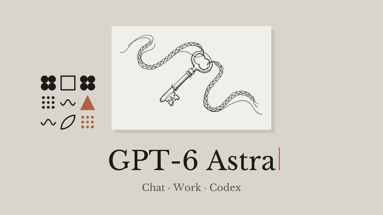 GPT-6 Astra Missing on Plus? Check Chat, Work and Codex