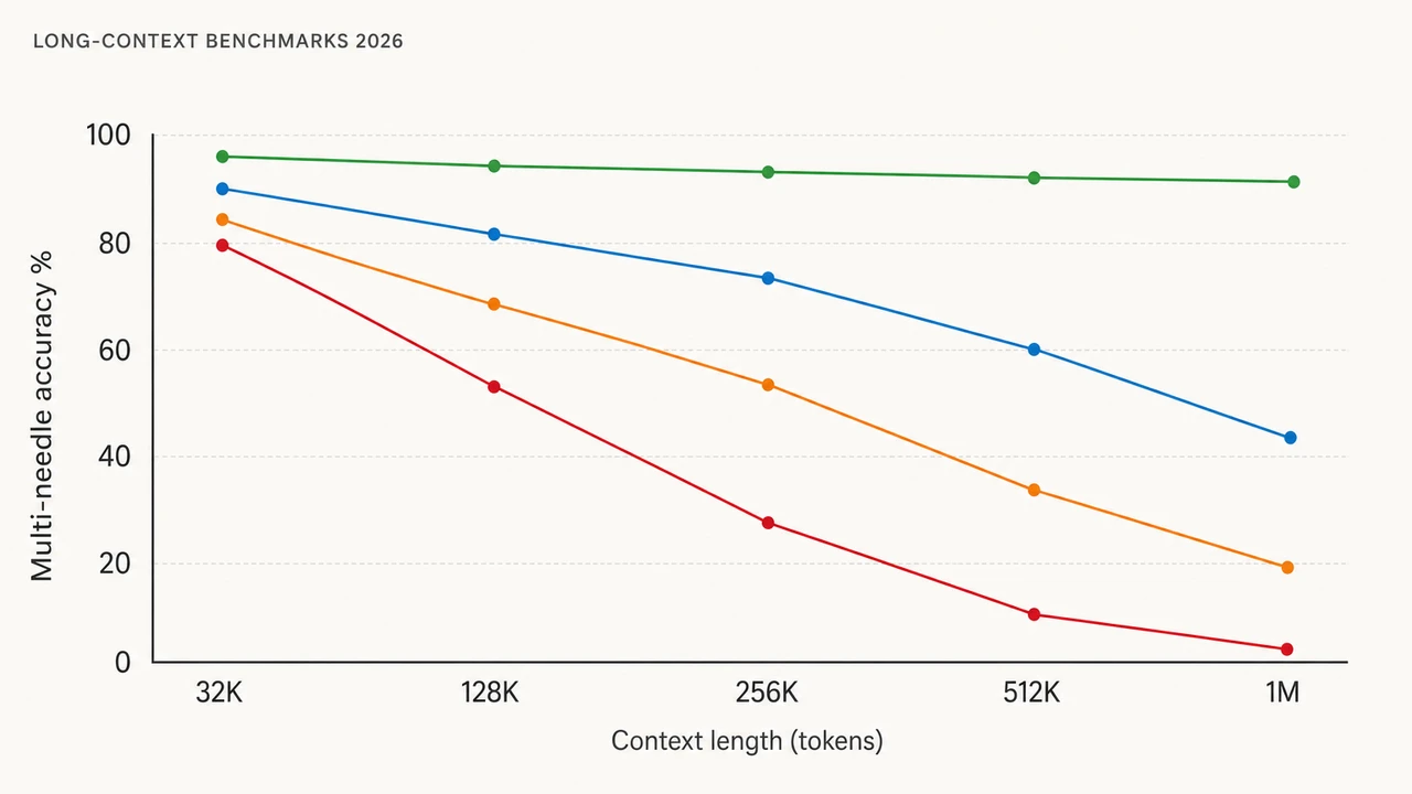 LLM Context Windows 2026: Real Accuracy Past 200K Tokens
