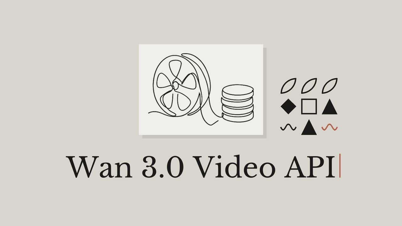 Wan 3.0 動画 API：解像度別の段階なし、一律料金