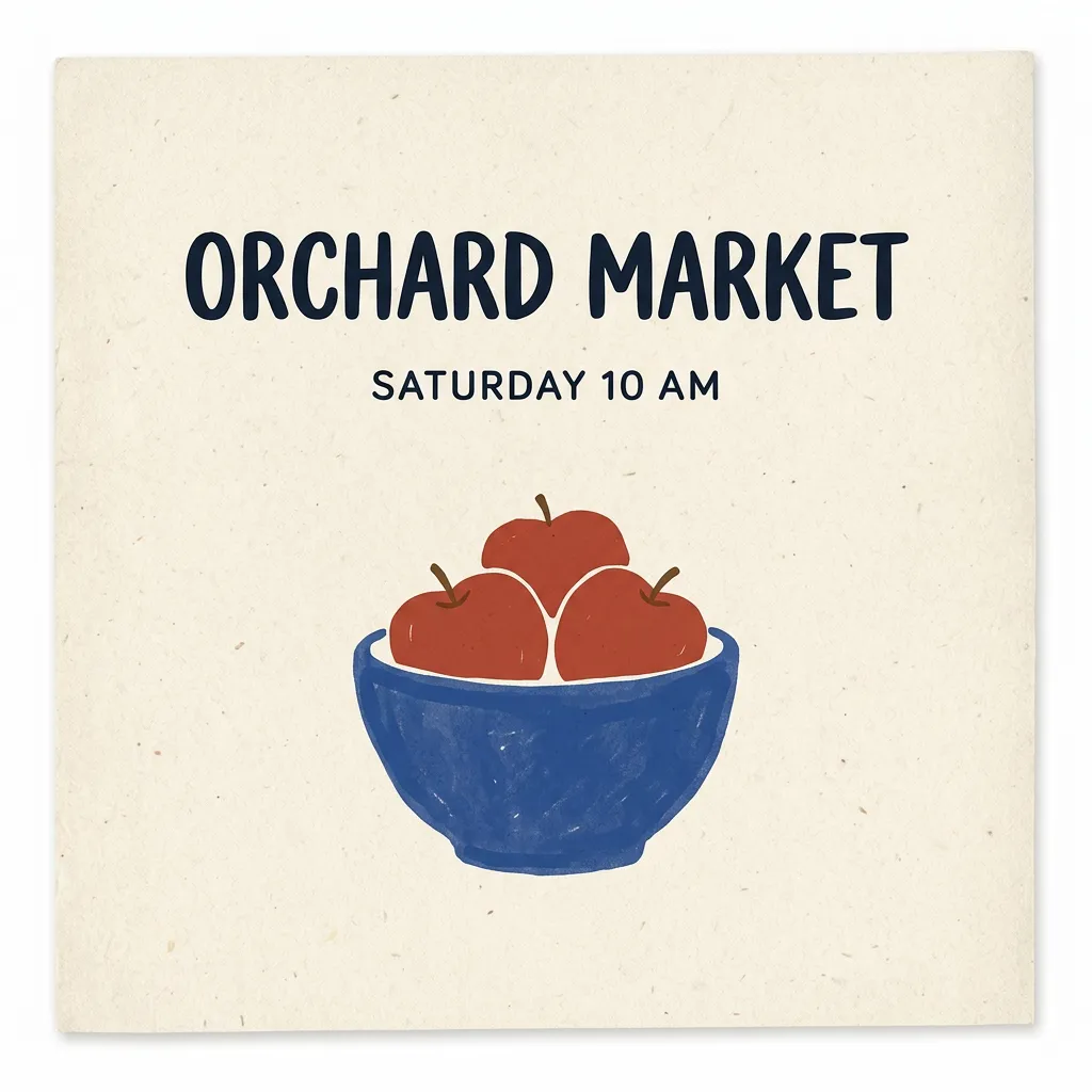 2.1 orchard poster