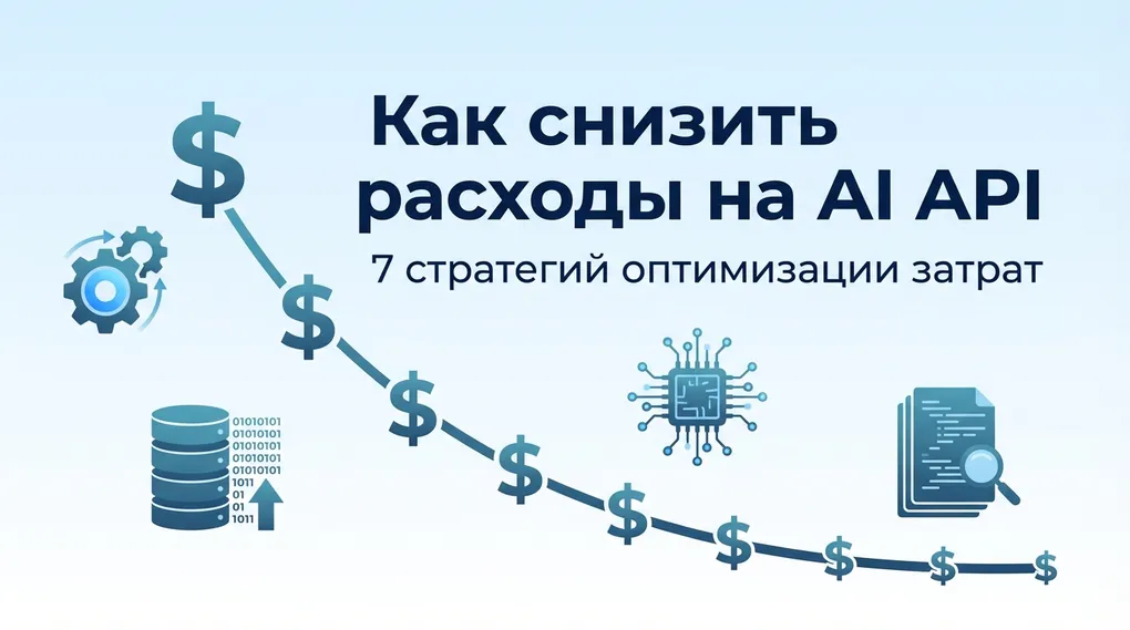 Как снизить расходы на AI API? 7 проверенных стратегий оптимизации затрат (2026)