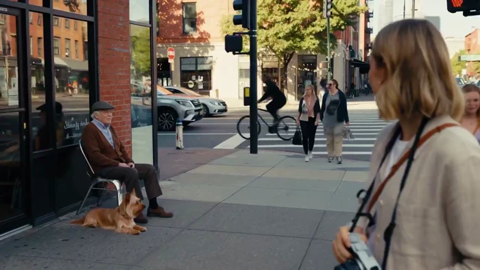 A Street Photographer Meets an Old Man and His Dog