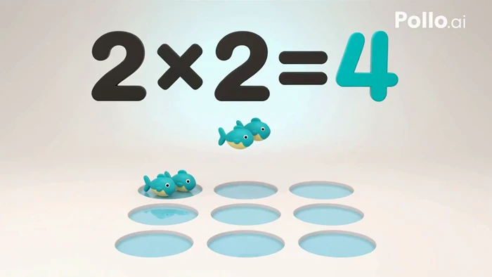 Multiplication Tables with Fish Pairs