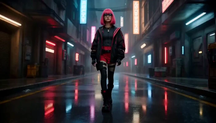 NEON the Hacker Steps Into the Megacity