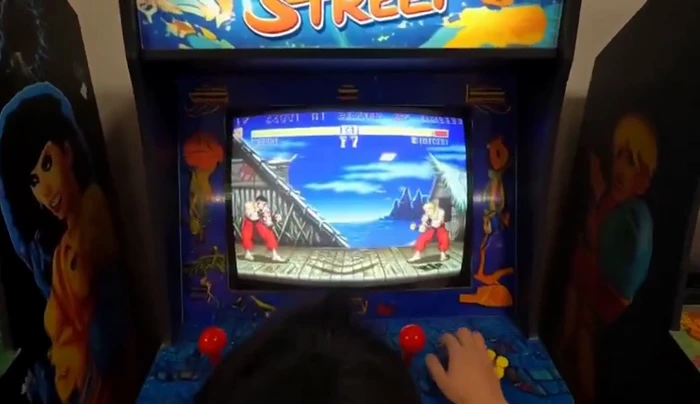 The Camera Breaks into an Arcade Game
