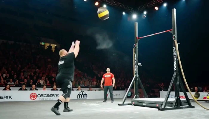 He Wins the Strength Contest with Timing