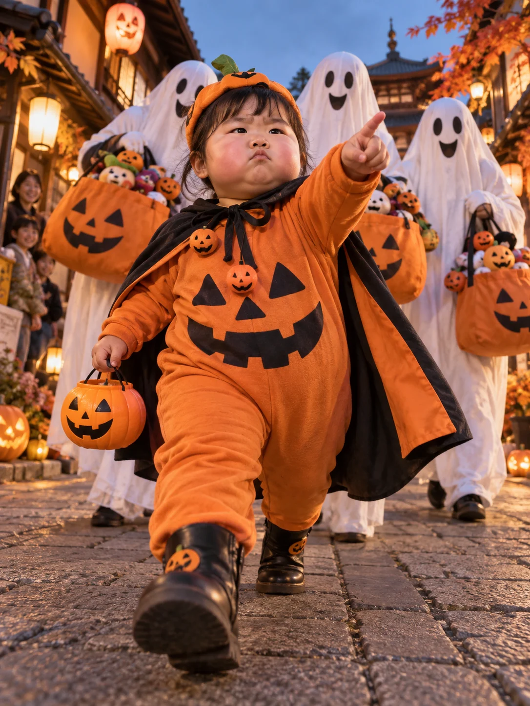 お菓子隊の小さな隊長
