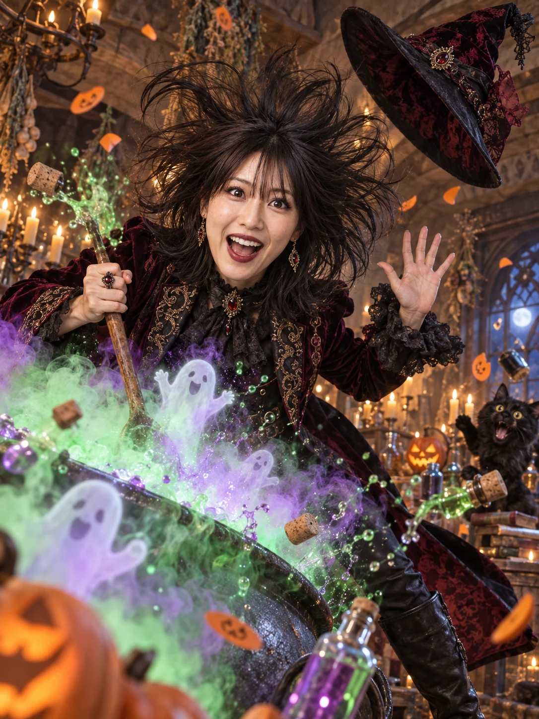 魔法薬が大爆発！
