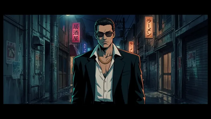 90s underground gangster-anime beatbox MV