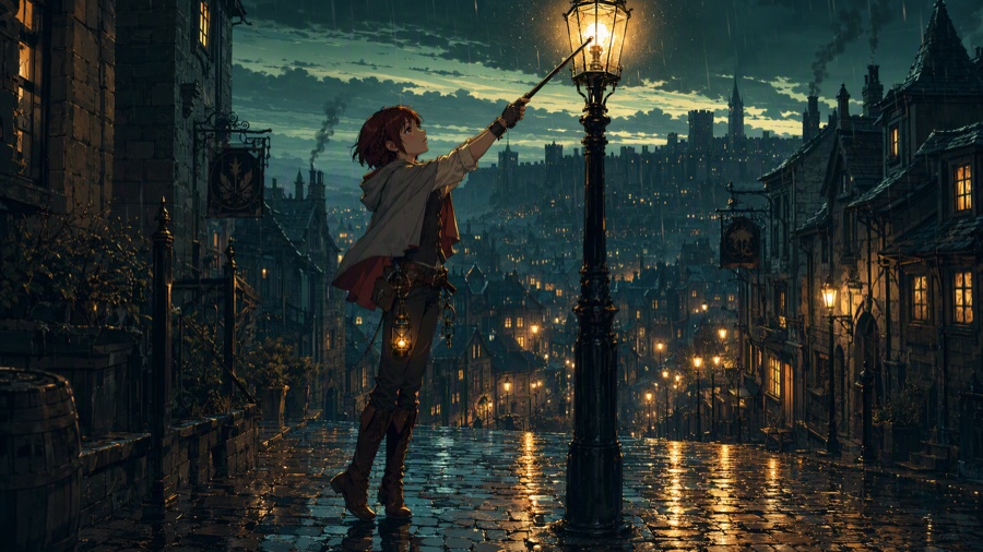 The Last Lamp · Primeiro fotograma · 开场帧