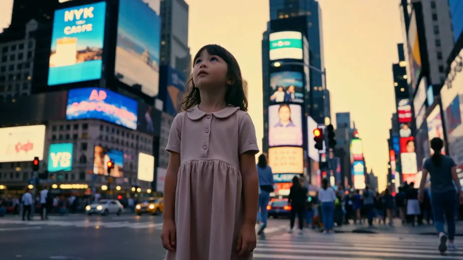 Edit — Age the Girl into a Young Woman · Eingabevideo · 编辑前视频